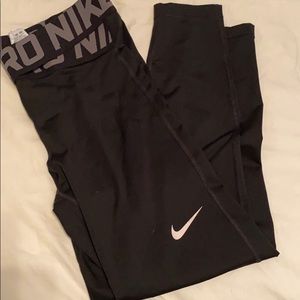 Nike pro twist waistband leggings